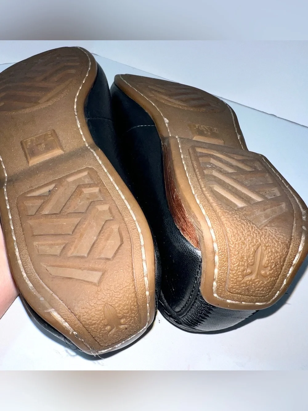Frye Lewis Venetian Black Leather Driving Loafers Men’s 10.5 Slip On Moccasins